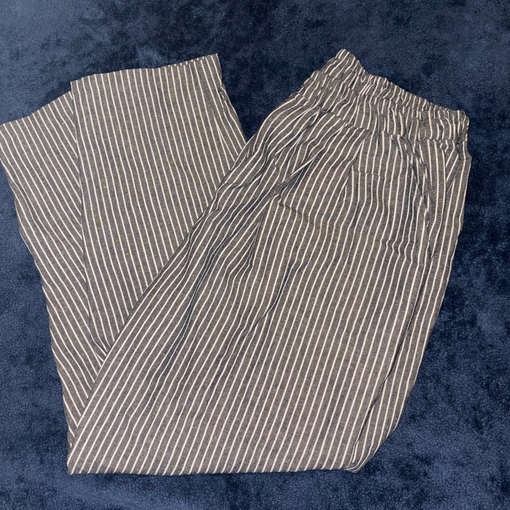Striped Gray women’s  Pants